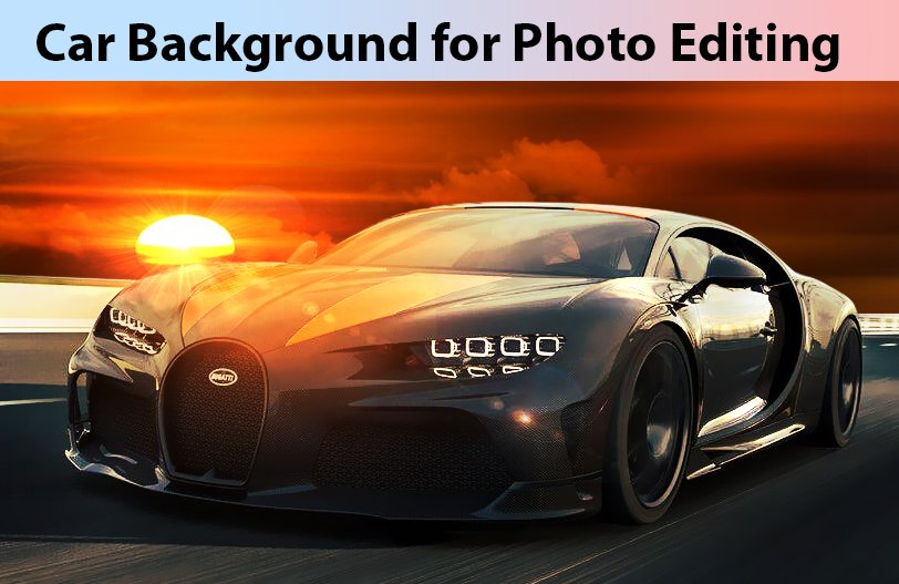 Fond de voiture pour la retouche photo – Trucs et astuces